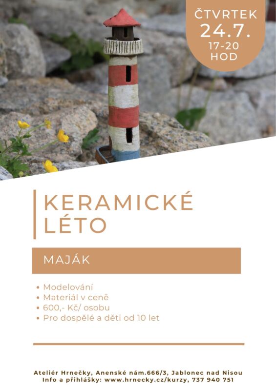 Keramické léto - Maják - 24.7.2025